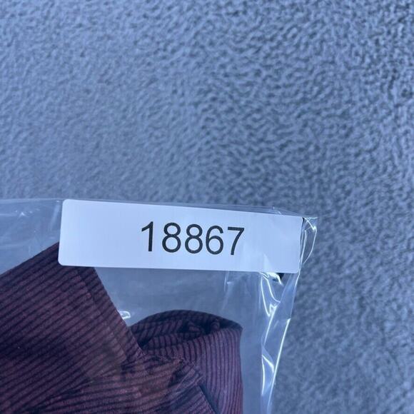 01 Algo Polo Shirt Men's Extra Large Red Black Striped Quick Dry Wicking Golf - Picture 9 of 9